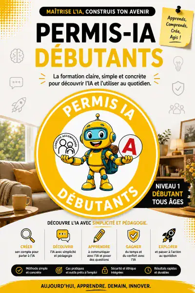 Couverture de la formation gratuite Permis-IA Débutants