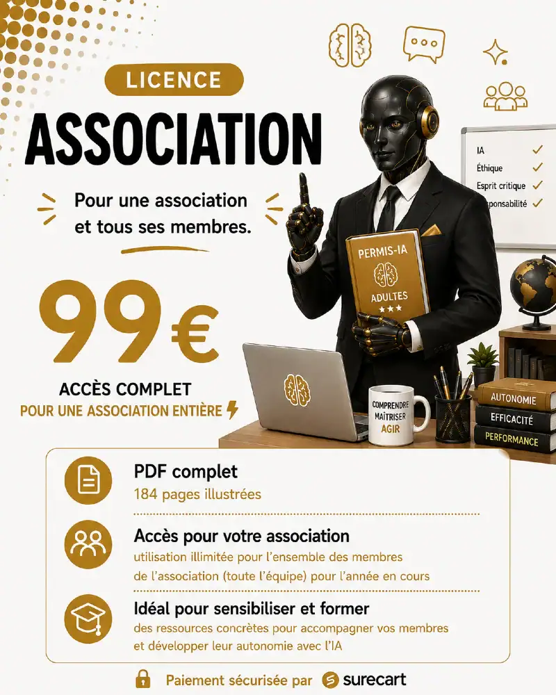 Présentation de la licence association de la formation Permis-IA Adultes