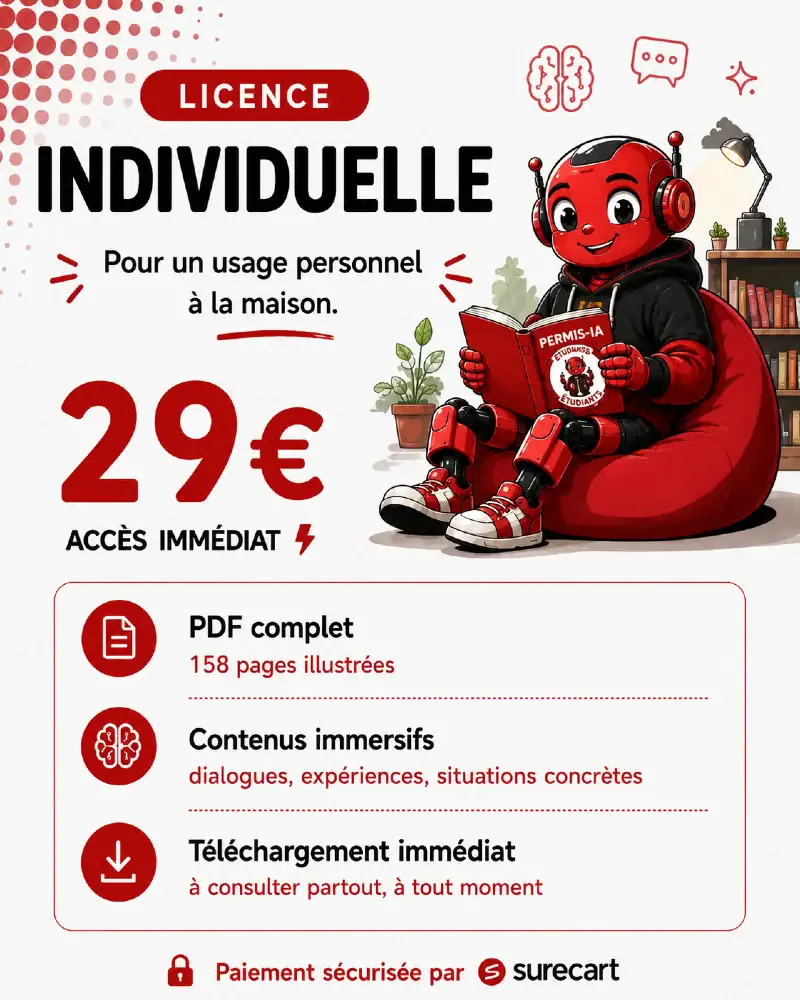Licence individuelle pour le Permis-IA Etudiants