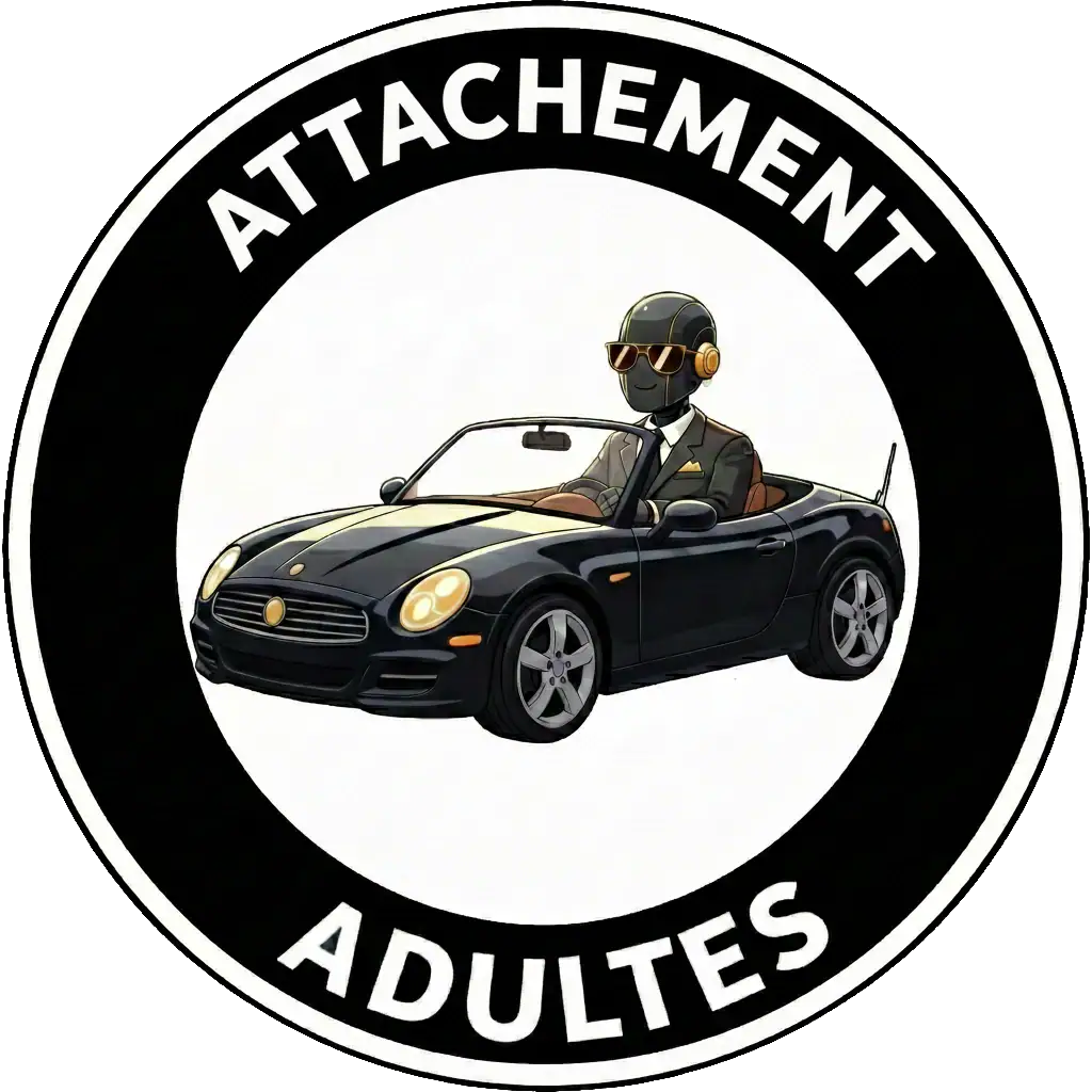 Panneau du domaine "Attachement" du Permis IA niveau Adultes