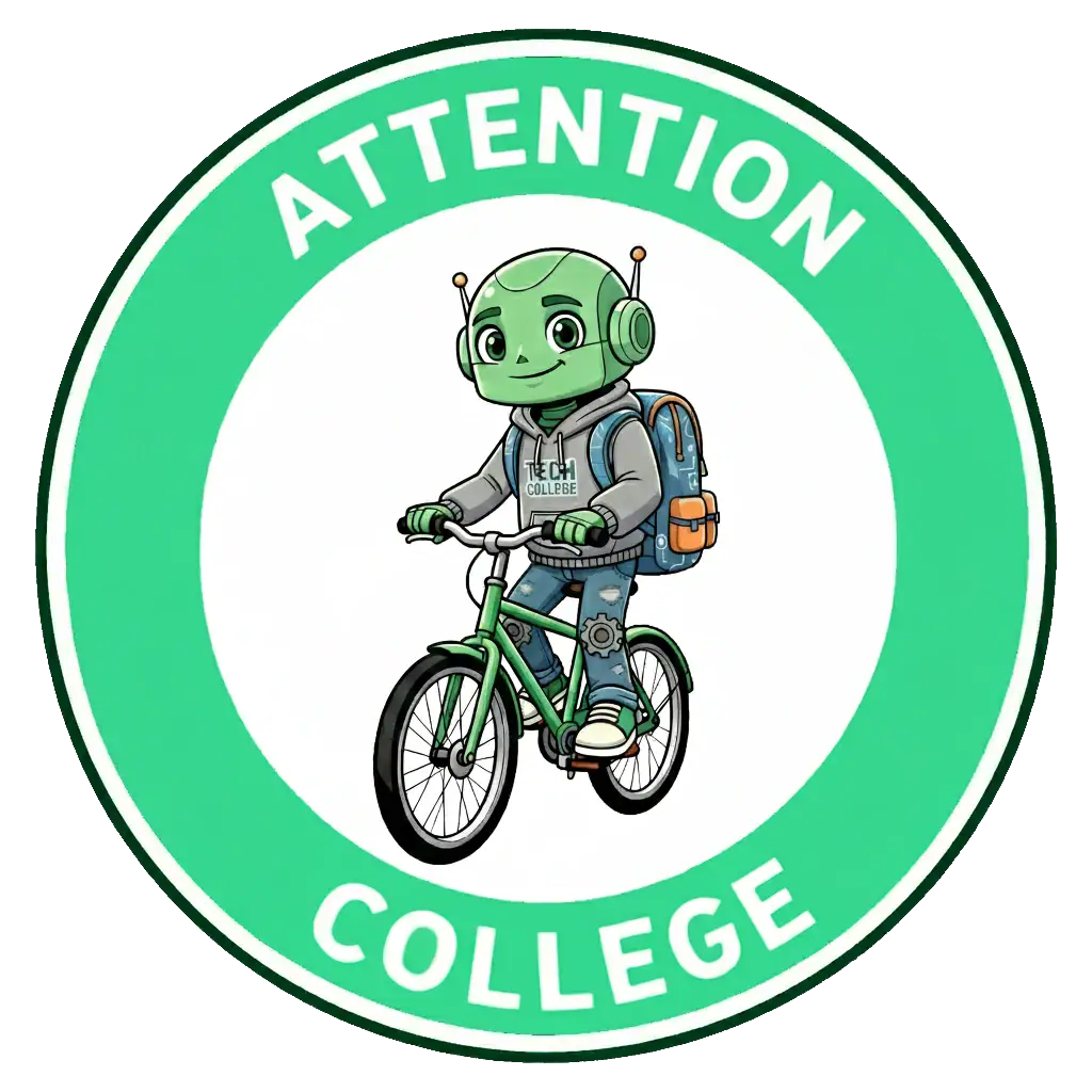 Panneau du domaine "Attention du Permis IA niveau collège