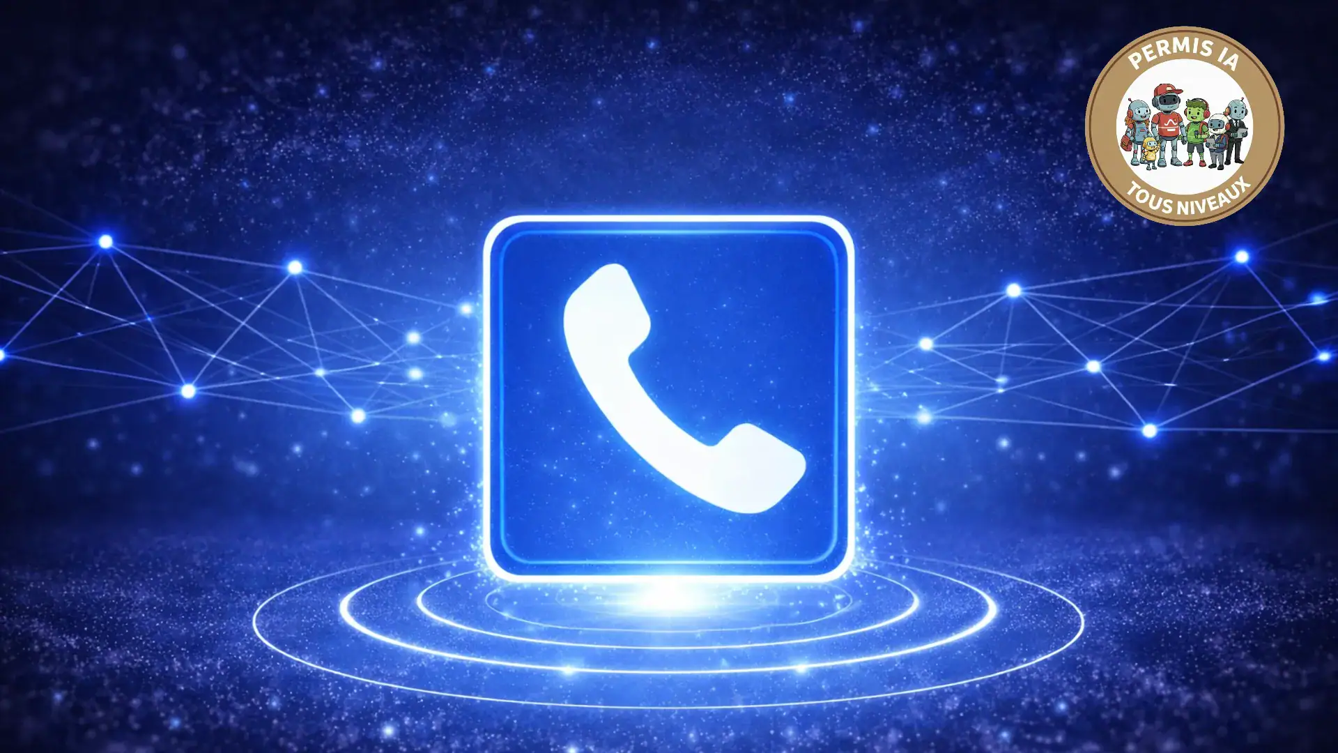 Image représentant un téléphone pour contacter Permis-IA