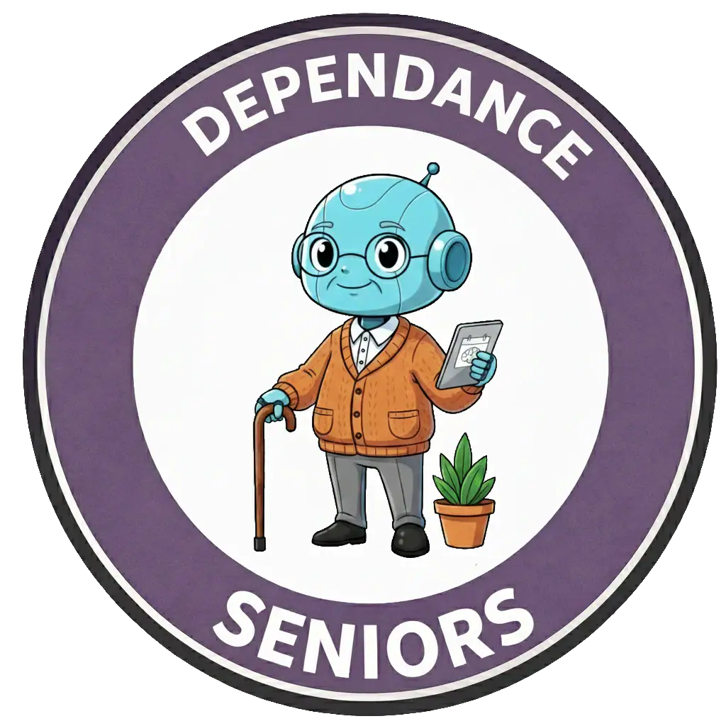 Panneau du domaine Dépendance dans le Permis IA niveau seniors