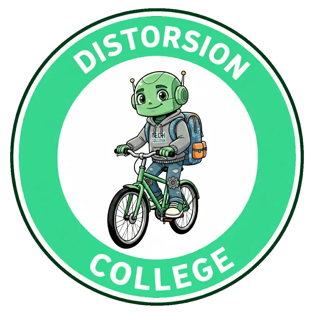 Panneau du domaine Distorsion dans le Permis IA niveau collège