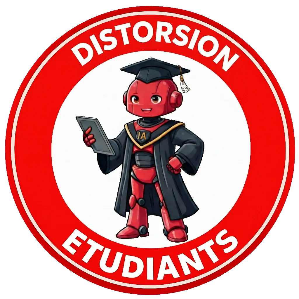 Panneau du domaine distorsion dans le Permis IA niveau étudiants