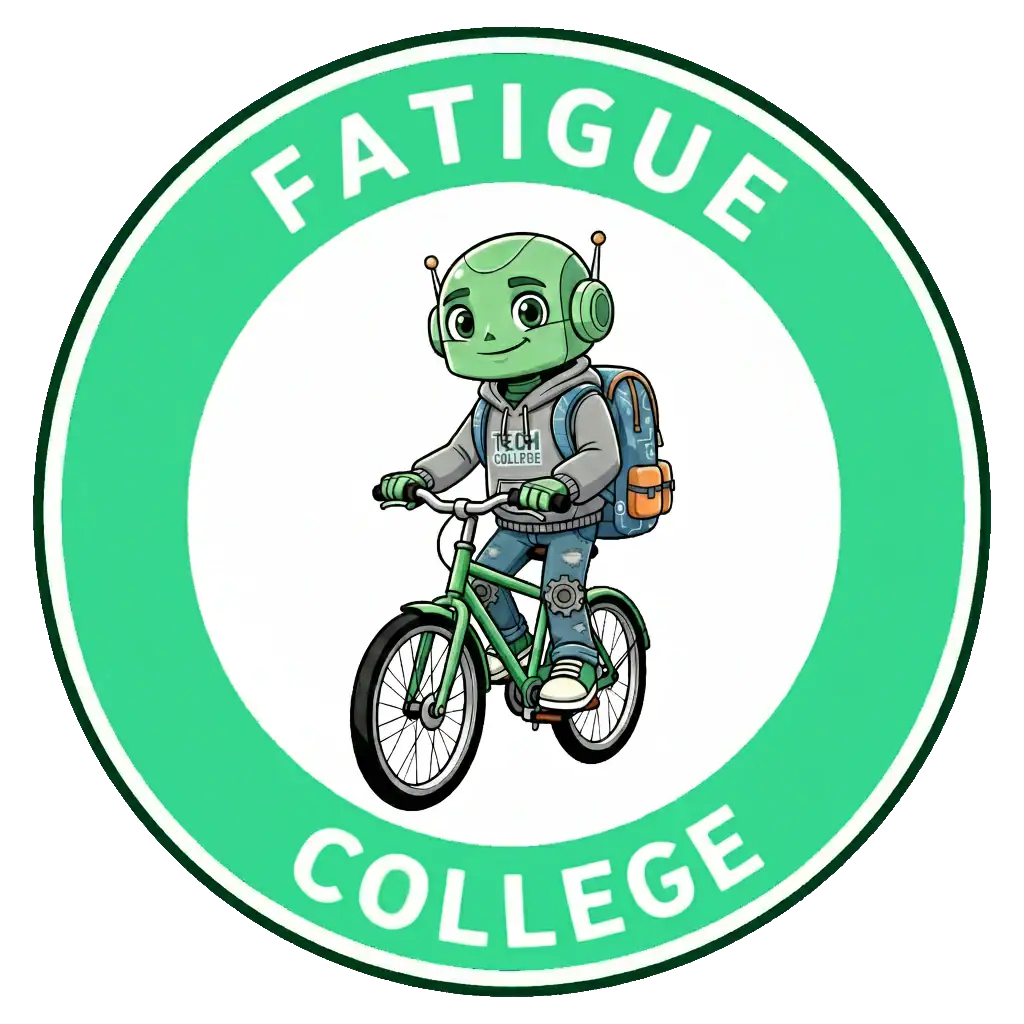Panneau du domaine Fatigue dans le Permis IA niveau collège