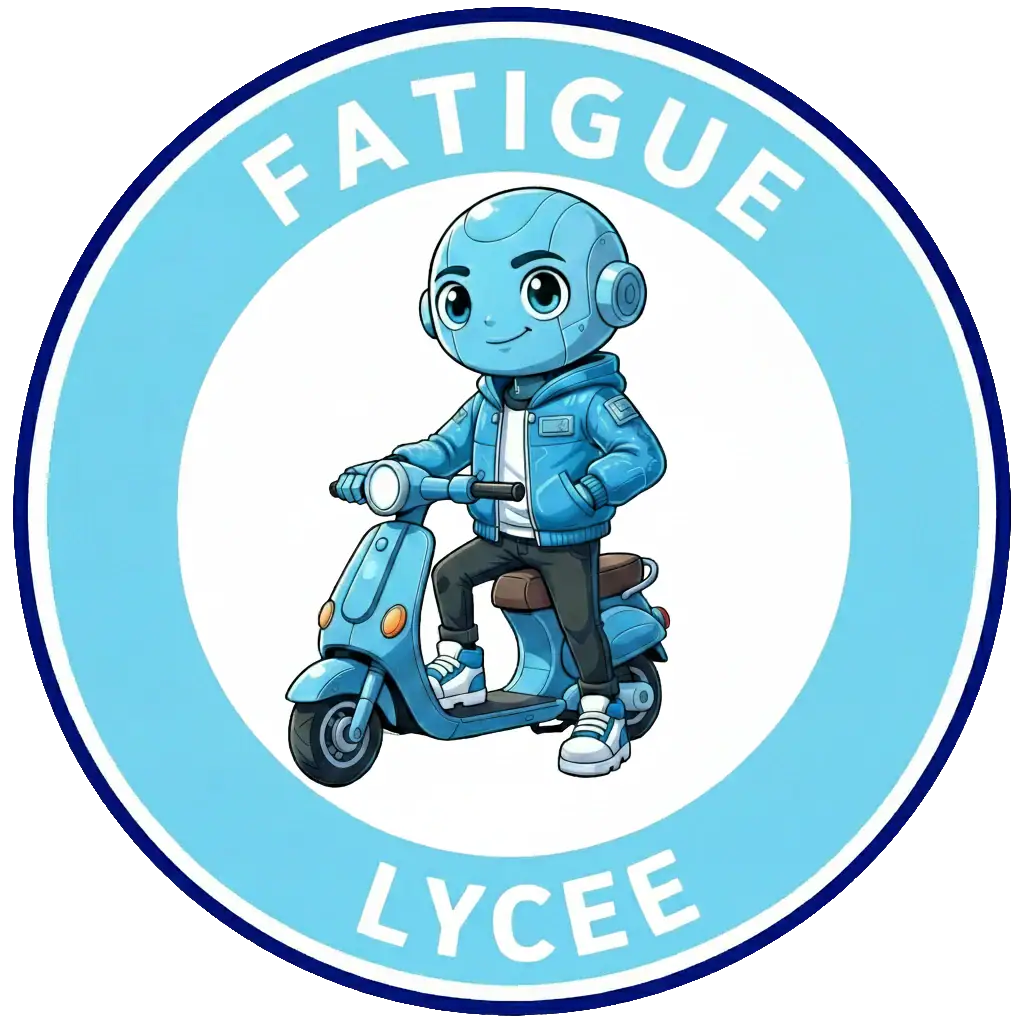 Panneau du domaine Fatigue dans le Permis IA niveau lycee