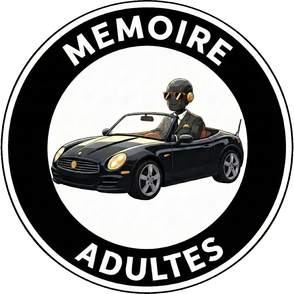 Panneau du domaine mémoire dans le Permis IA niveau adultes
