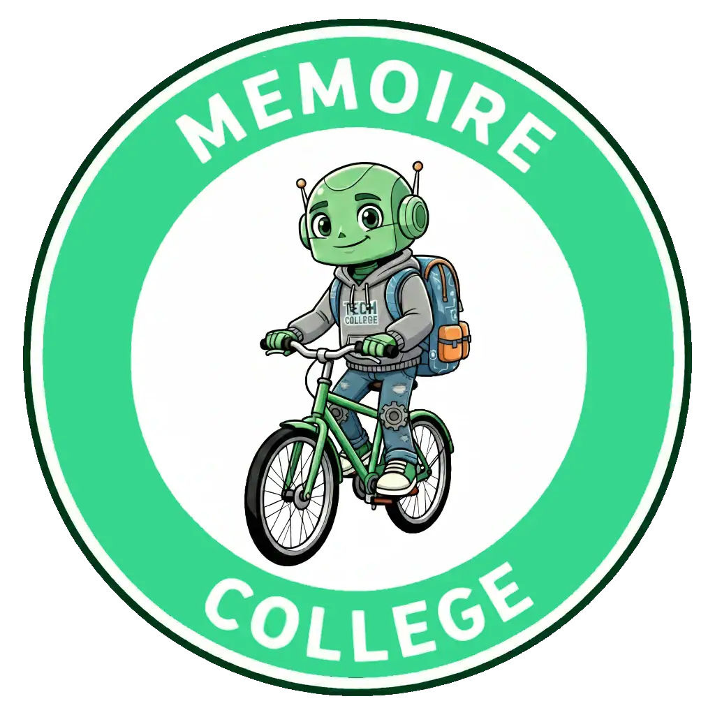 Panneau du domaine mémoire dans le Permis IA niveau collège