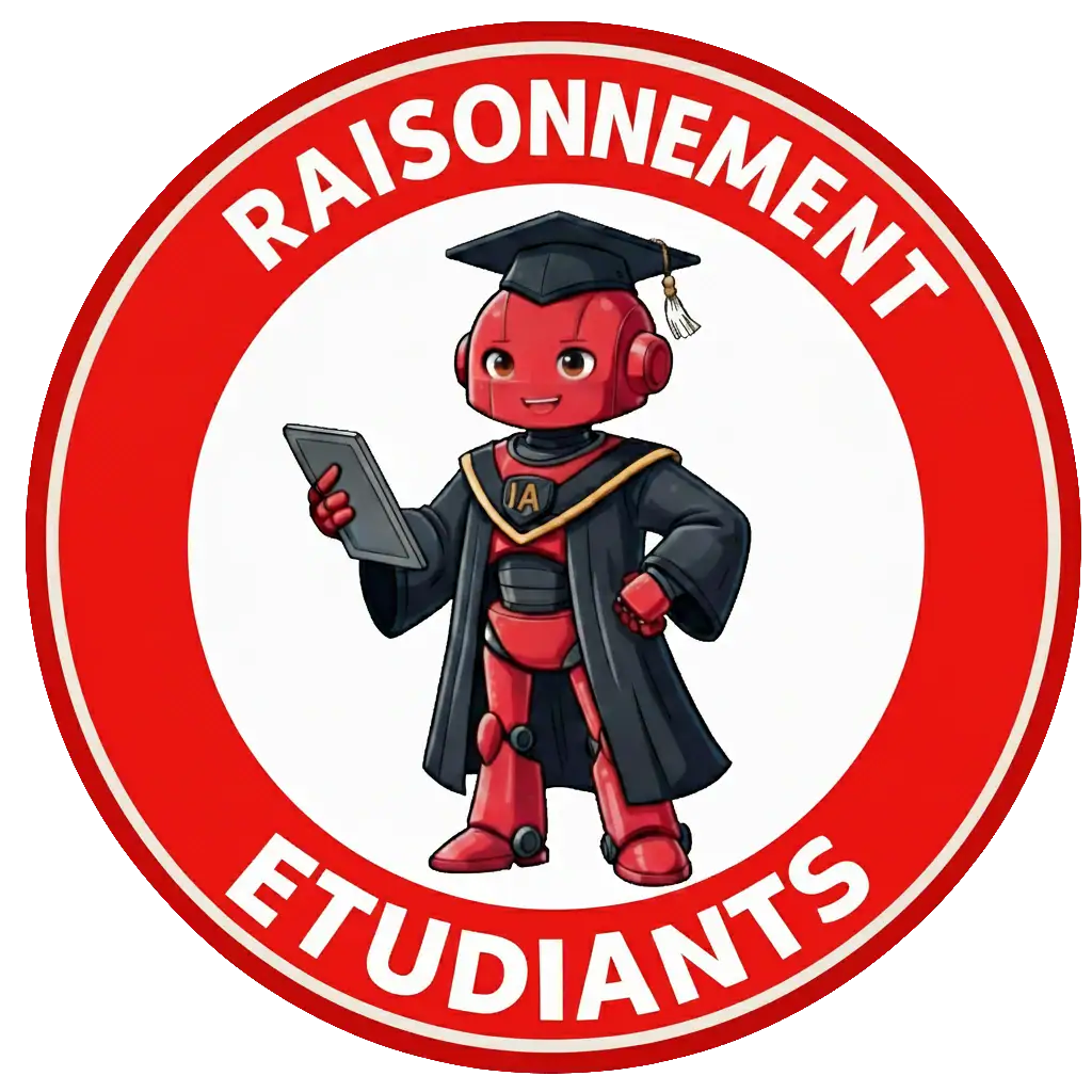 Panneau du domaine raisonnement dans le Permis IA niveau étudiants