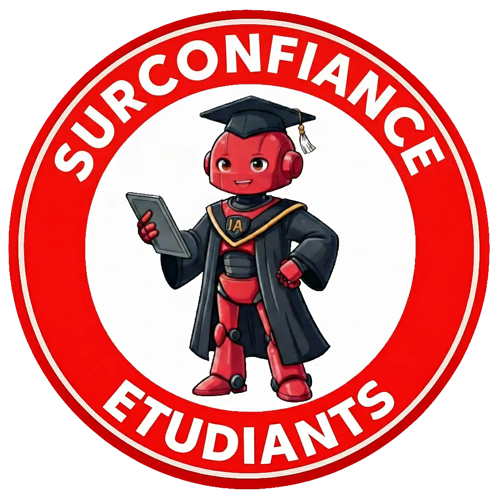 Panneau du domaine surconfiance dans le Permis IA niveau étudiants