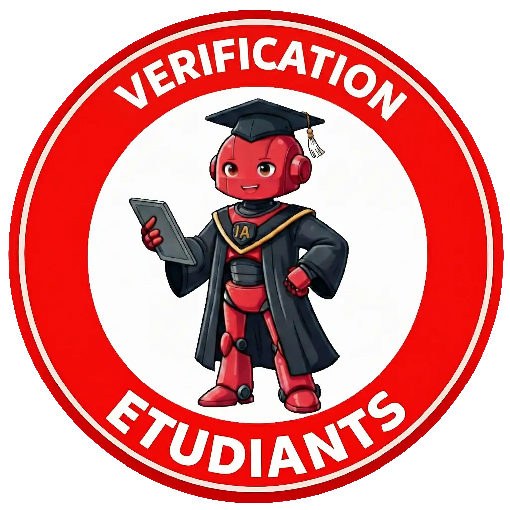 Panneau du domaine vérification dans le Permis IA niveau étudiants