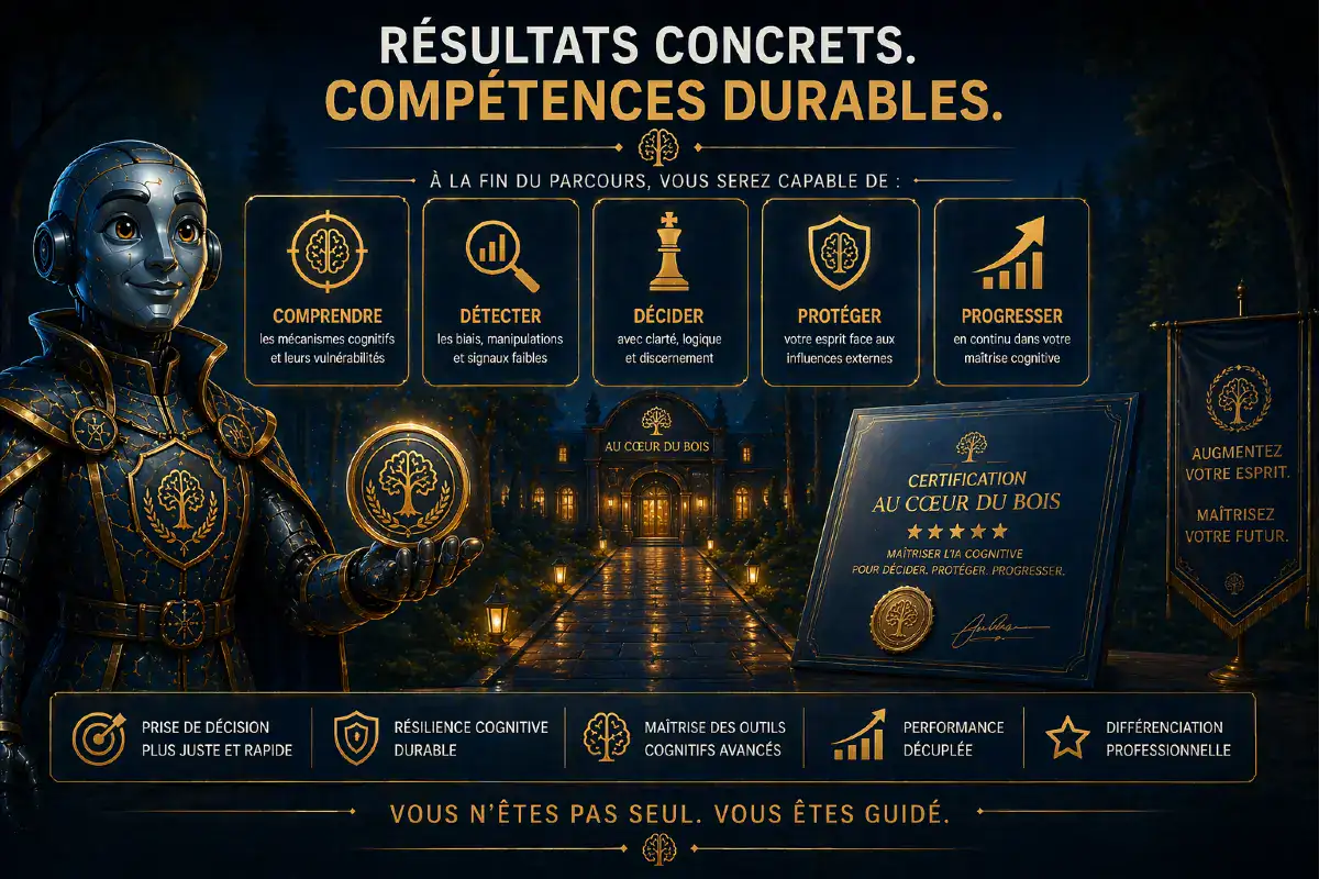 Résultats obtenus après la formation Permis-IA Expert avec amélioration de la prise de décision